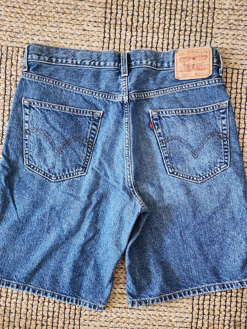 Classic Blue Denim Shorts